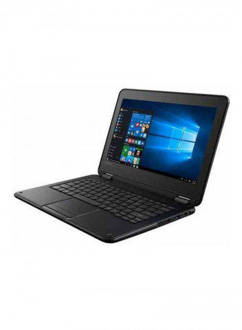 300e Convertible 2-In-1 Laptop With 11.6-Inch Display, Celeron Processor/4GB RAM/64GB eMMC Flash Drive/Intel HD Graphics 500 Black