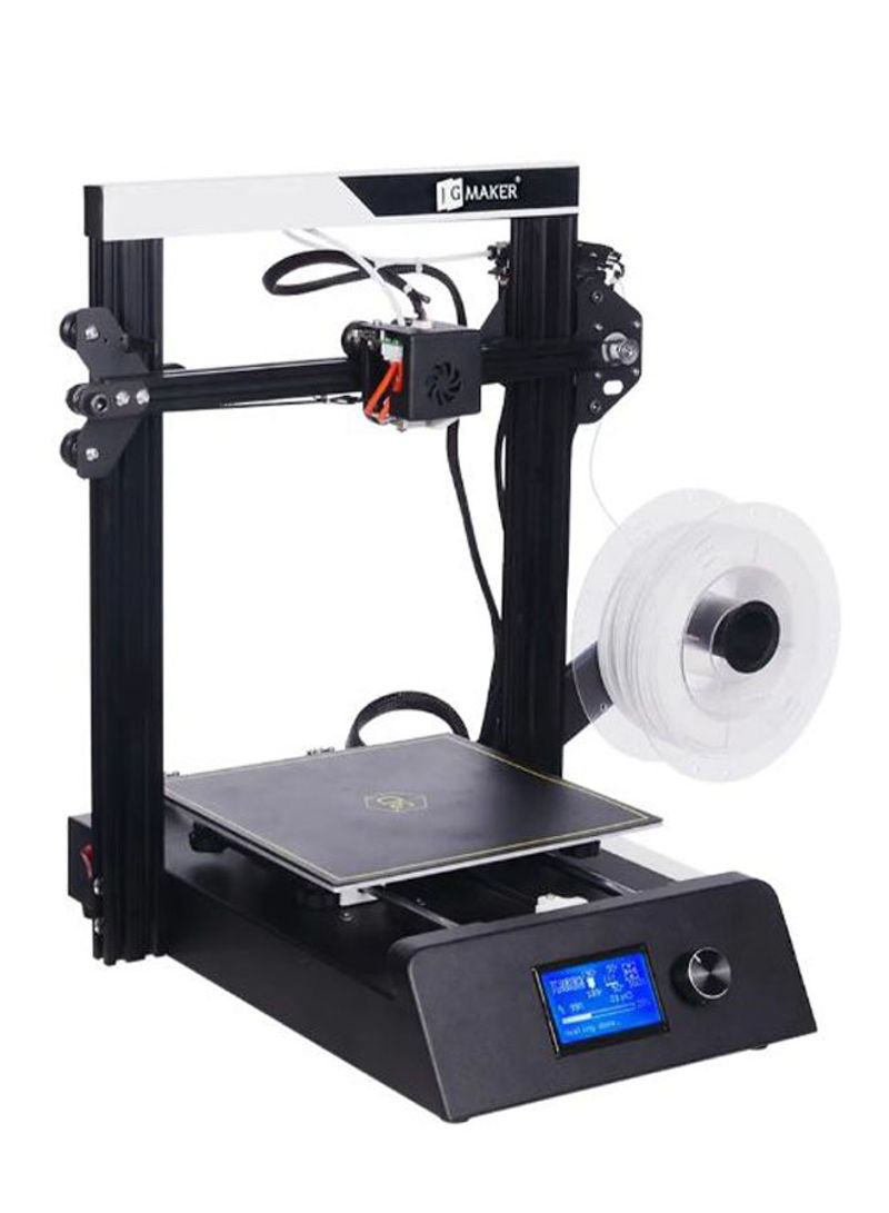 High Precision Desktop 3D Printer Machine Black/White