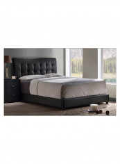 Lusso Tufted Bed Without Mattress Black 200 x 200centimeter