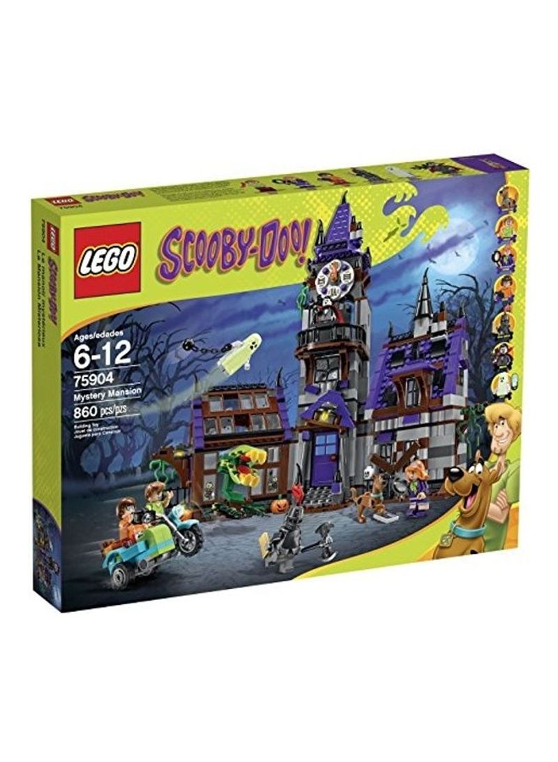 860-Piece Scooby-Doo Mystery Mansion Building Kit
