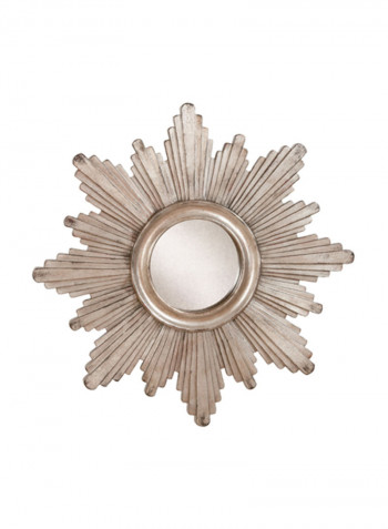 Sunburst Mirror Silver 26inch