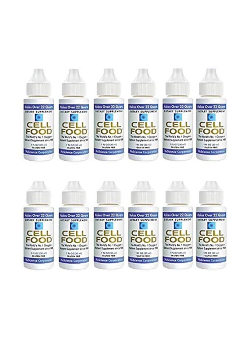 Pack Of 12 Liquid Concentrate Dietary Supplement
