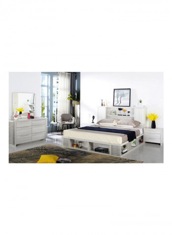 Miguel King Bed Grey