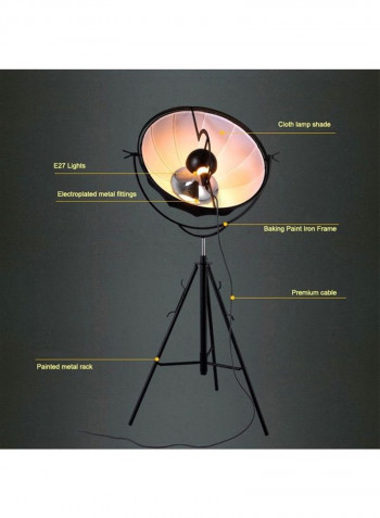 Satellite Studio Tripod Floor Lamp Black 90 x 90 x 100centimeter