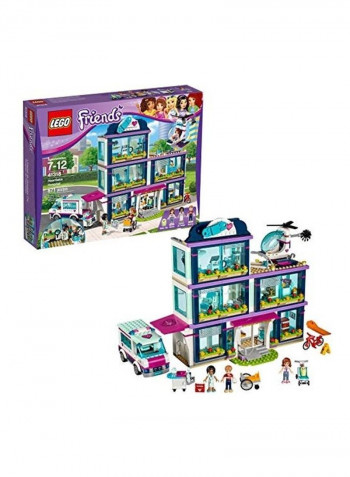 871-Piece Friends Heartlake Hospital Building Toy