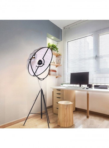 Satellite Studio Tripod Floor Lamp Black/White