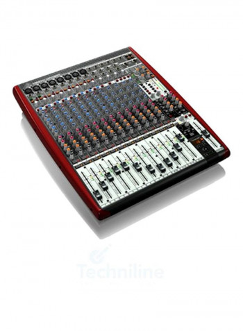 Premium 16-Input 4-Bus Mixer With Multi-FX Processor UFX1604 Grey/Red/Blue