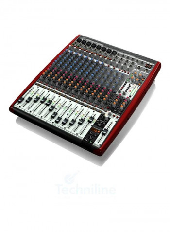 Premium 16-Input 4-Bus Mixer With Multi-FX Processor UFX1604 Grey/Red/Blue