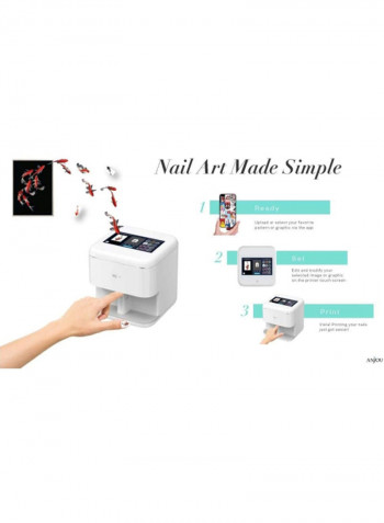 Nail Printer Starter Kit 21.3cm white