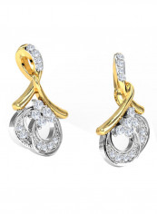 18K Gold Exquisite Design Diamond Stud Earring reviews 18K Gold Exquisite Design Diamond Stud Earring