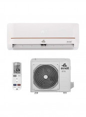 2 Ton Split Air Conditioner T3 Rotary compressor 24000 BTU, Auto-Restart, Self-Clean, Gas R410, 4 Star, 2 Ton EVT3-24K-MD-4S White