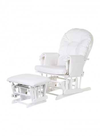 Gliding Chair With Footrest