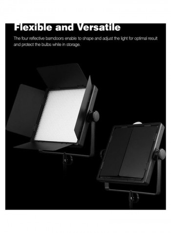 LED1000D II DMX LED Video Light Black