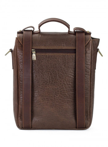 Insignia Crossbody Bag Brown/Orange