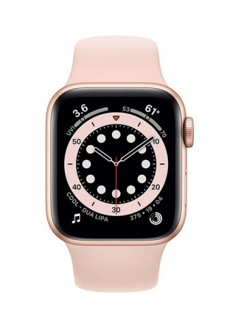 Watch Series 6-44 mm (GPS + Cellular) Gold Aluminium Case with Sport Band Pink Sand