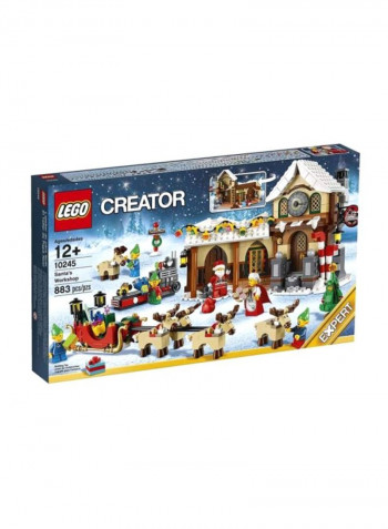 883-Piece Santa's Workshop 10245 6x3x9inch