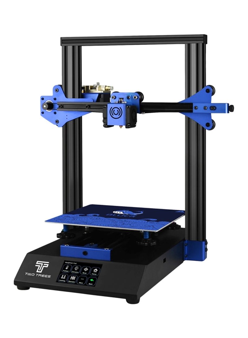 Metal Structure Silent 3D Printing Kit 59x31.5x15centimeter Black/Blue