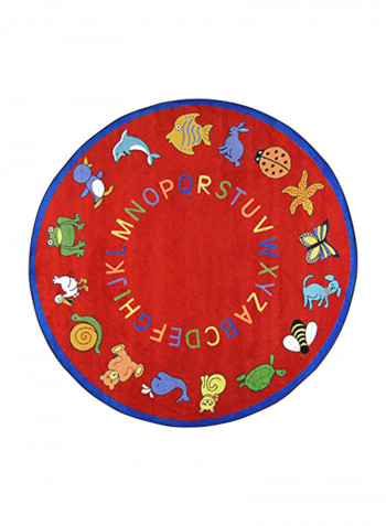 Kid Essentials Early Childhood Area Rug Red/Blue 231.14centimeter