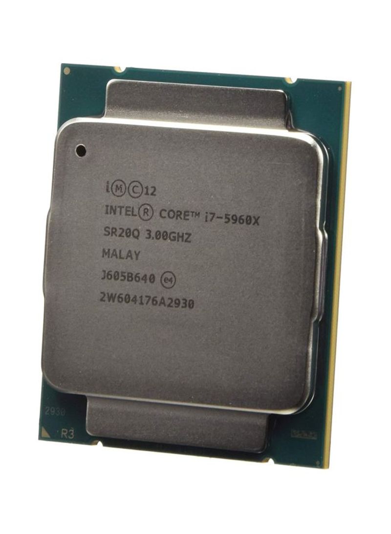 Octa Core i7 5960X Processor Silver/Green