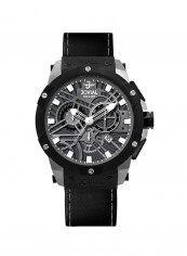 Men's Casual Leather Chronograph Wrist Watch 16075 GBLC 13 E