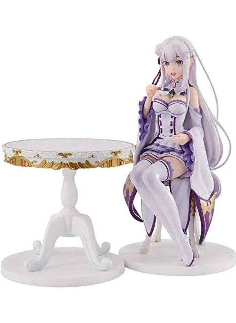 Re Zero Starting Life In Another World Emilia PVC Figure