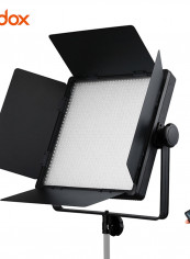 LED1000D II Dimmable LED Light With LCD Display Remote Control Black/White