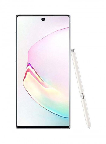 Galaxy Note10 Dual SIM Aura White 256GB 8GB RAM 4G LTE - UAE Version