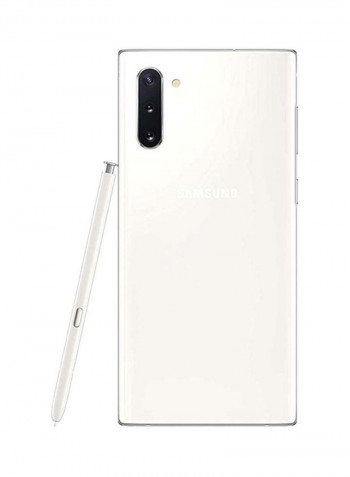 Galaxy Note10 Dual SIM Aura White 256GB 8GB RAM 4G LTE - UAE Version