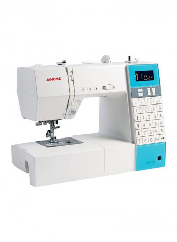DKS100 Computerized Sewing and Quilting Machine DKS100 White/Blue