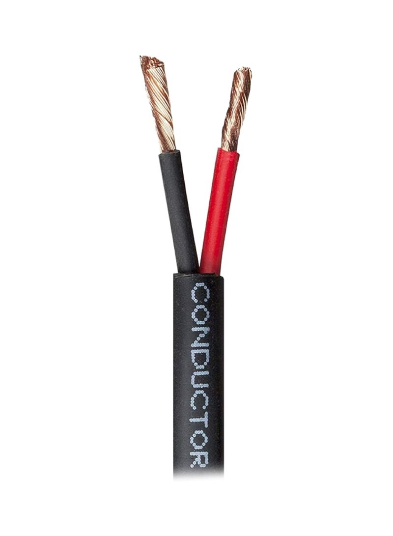 2 Conductor CMP-Rated Speaker Cable 500feet Black
