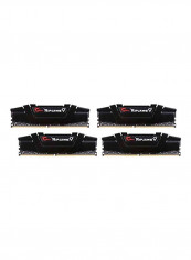 4-Piece Ripjaws V DDR4 PC4 25600 RAM For Intel Z170 Platform 16GB