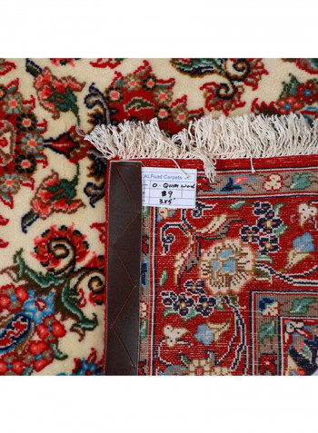 Al Fuad Beautiful Vegetable Dyed Iranian Wollen Carpet Multicolour 3x5feet