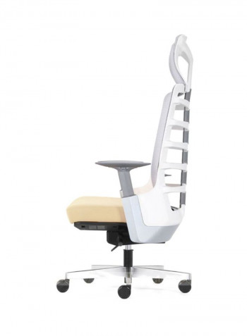 Office Desk Chair Black/Grey/Silver 65x55x130centimeter