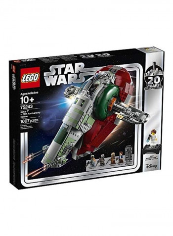 1007-Piece Star Wars Slave-L 20th Anniversary Edition Building Toy