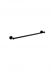 Dottingham Collection Shower Door Towel Bar Black 30inch