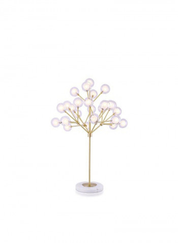 Modern Bedroom Twig Glass Ball Table Lamp Multicolour 75x55x20centimeter