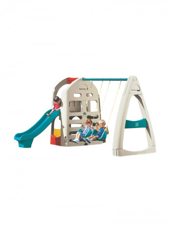 Indoor Outdoor Slide With Swing