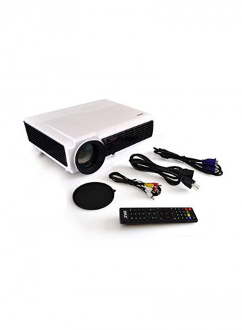 Full HD Professional Home Theater Projector PRJD903 White/Black