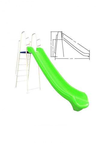 Playing Outdoor Slide 180centimeter
