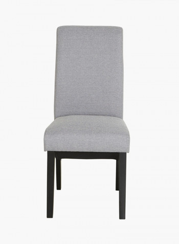 Marbella 6-Seater Dining Table Set Grey/Black