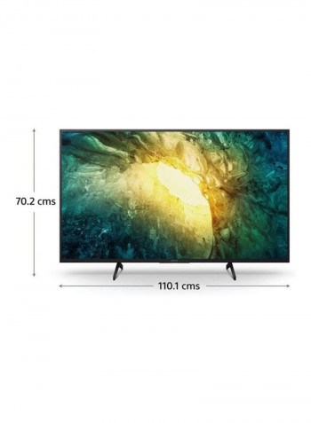 49-Inch 4K Ultra HD High Dynamic Range Smart Android TV KD49X7500H Black