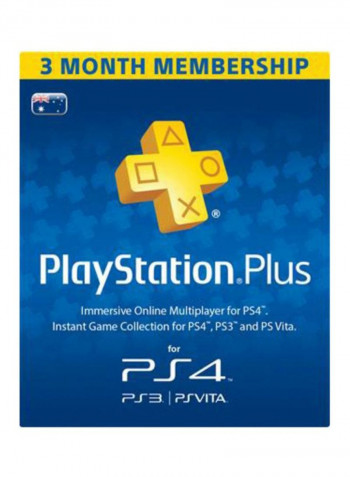 PlayStation 4 Slim 500GB Console With Dualshock 4 Controller + 3 Games And 3 Months Membership Card