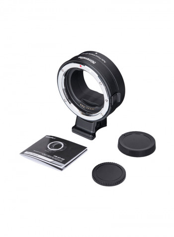 CM-EF-NZ  Ring AF Auto Focus IS Anti-Shake Lens Mount Adapter Black