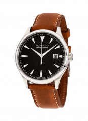Men's Heritage Black Dial 40mm Swiss Automatic Watch 3650055