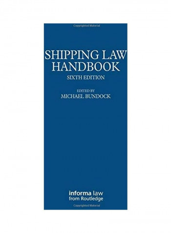 Shipping Law Handbook Paperback English by Michael Bundock