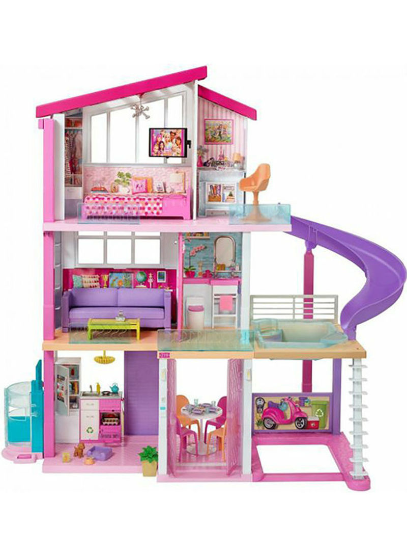 70-Piece Barbie Dreamhouse Toy