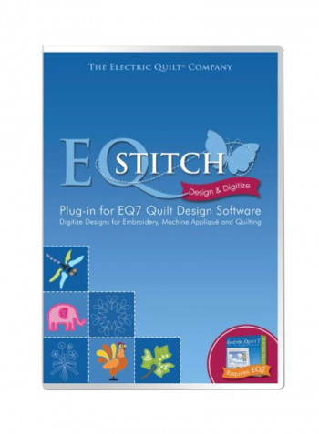 Stitch Embroidery Software Plug-In for Model EQ7 Multicolour