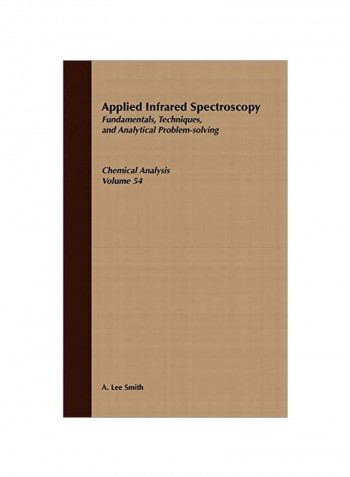 Applied Infrared Spectroscopy Hardcover