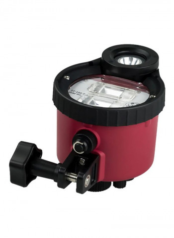 Waterproof Flash Strobe Diving Light 22x11.5x19سنتيمتر أحمر وأسود