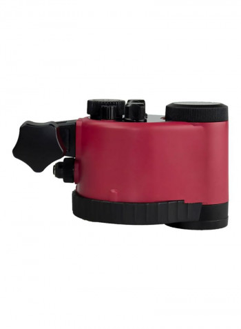 Waterproof Flash Strobe Diving Light 22x11.5x19سنتيمتر أحمر وأسود